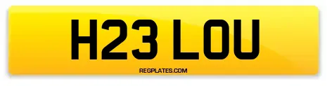 H23 LOU