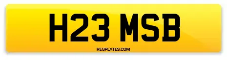 H23 MSB