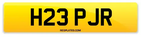 H23 PJR