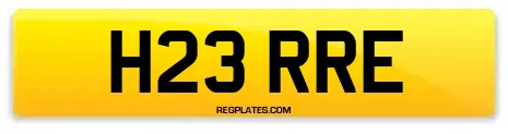 H23 RRE