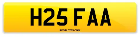 H25 FAA