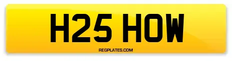 H25 HOW