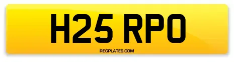 H25 RPO