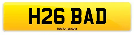 H26 BAD