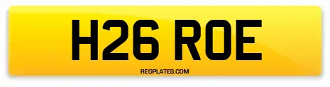 H26 ROE