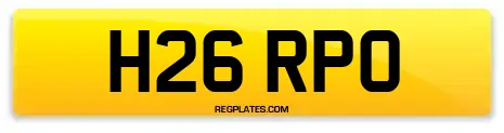 H26 RPO