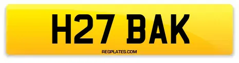 H27 BAK