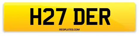 H27 DER