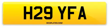 H29 YFA