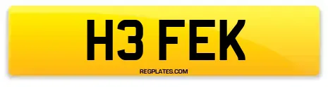 H3 FEK