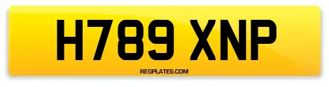 H789 XNP