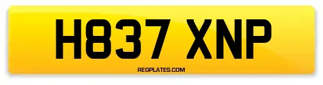 H837 XNP