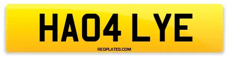 HA04 LYE