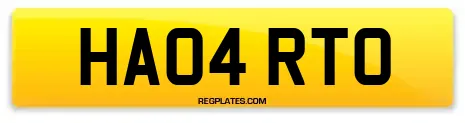 HA04 RTO