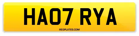 HA07 RYA