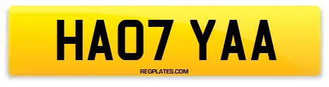HA07 YAA