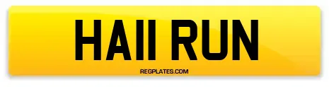 HA11 RUN