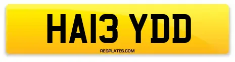 HA13 YDD
