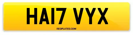 HA17 VYX