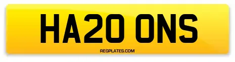 HA20 ONS