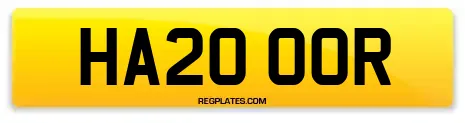 HA20 OOR