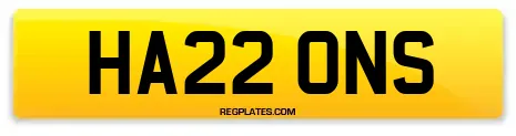 HA22 ONS