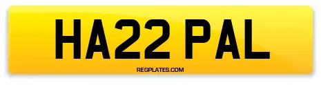 HA22 PAL