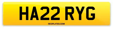 HA22 RYG
