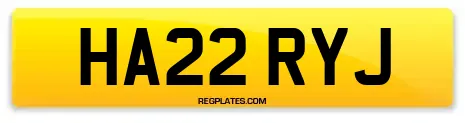 HA22 RYJ