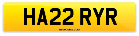 HA22 RYR