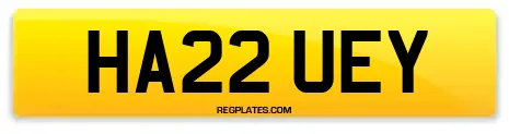 HA22 UEY