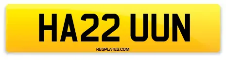 HA22 UUN