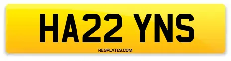 HA22 YNS