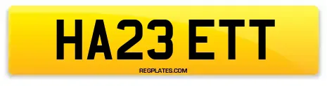 HA23 ETT