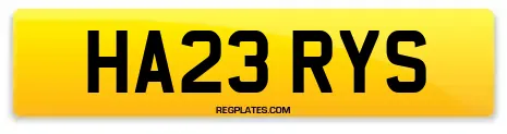 HA23 RYS