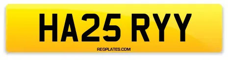HA25 RYY