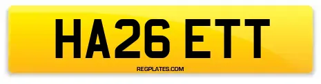 HA26 ETT