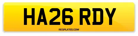 HA26 RDY