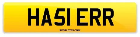 HA51 ERR