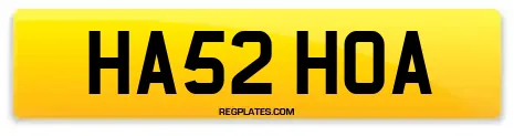 HA52 HOA