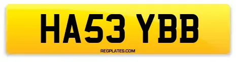 HA53 YBB