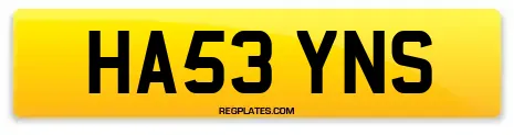 HA53 YNS