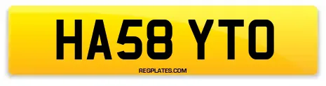 HA58 YTO