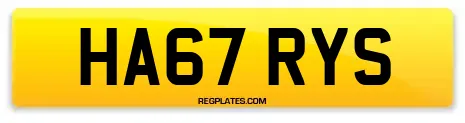 HA67 RYS