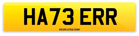 HA73 ERR