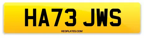 HA73 JWS