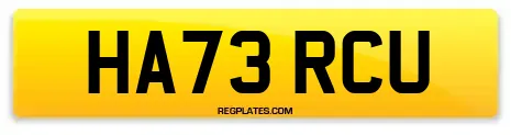 HA73 RCU