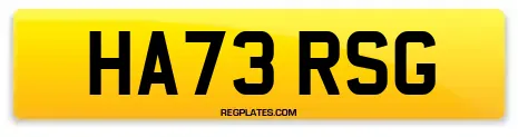 HA73 RSG