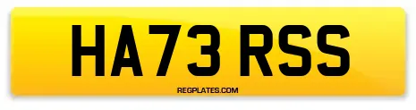 HA73 RSS