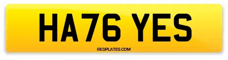 HA76 YES